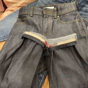 Children Burberry black Denim 4Y NEW WITHOUT TAG